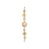 Sky Whisper – Blue Forget-Me-Not & Pink Pearl Timepiece Bracelet