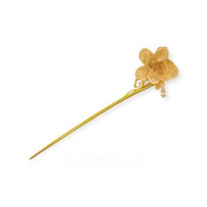 Cream Dawn – Preserved Anemone Hairpin