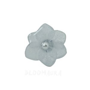 Snow Whisper – Real Hydrangea Double Bloom Ring