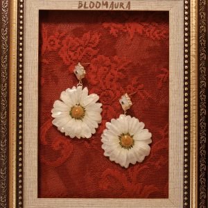 DAISY DEW REAL FLOWER EARRINGS