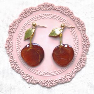 Real Cherry Earring