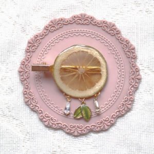 Real Lime Hair Clip