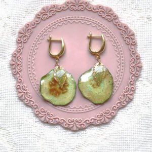Real Cucumber Earrings