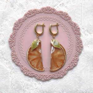 Real Lime Earrings